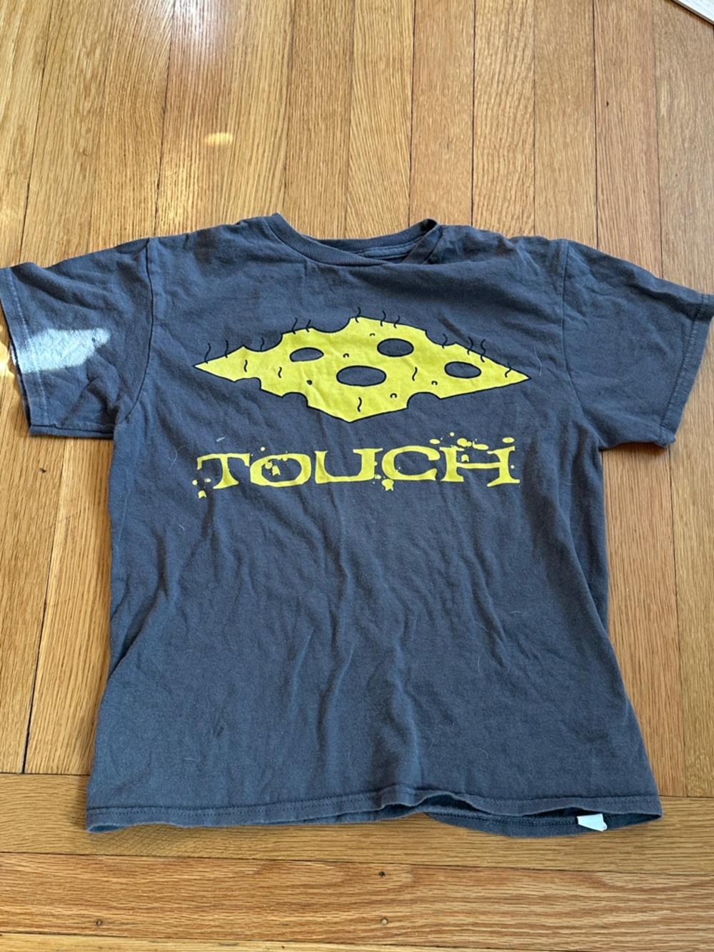Diary of a Wimpy Kid Tee in Charcoal with Touch Cheese Print Children’s M